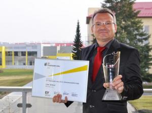 Directorul companiei Bioveta, a.s., Ing. Libor BITTNER, a fost declarat ANTREPRENORUL ANULUI 2013 din Regiunea de Sud a Moraviei.