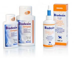 BIODEXIN șampon și BIODEXIN loțiune auriculară