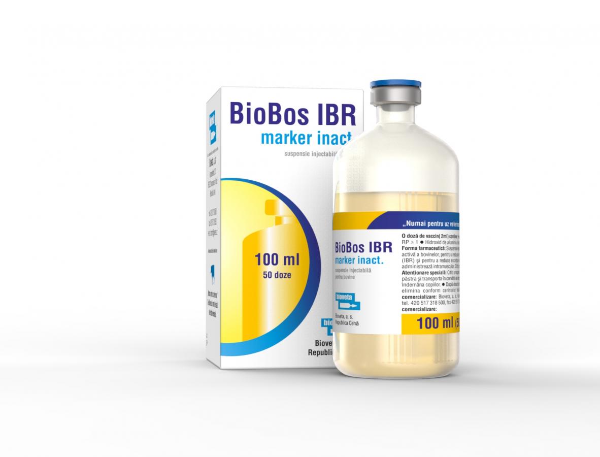 BioBos IBR marker inact., suspensie injectabilă pentru bovine